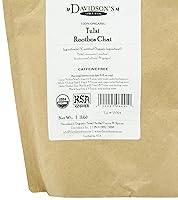 Vista 8 de Davidson's Organics, Tulsi Rooibos Chai, té de hojas sueltas, bolsa de 16 onzas