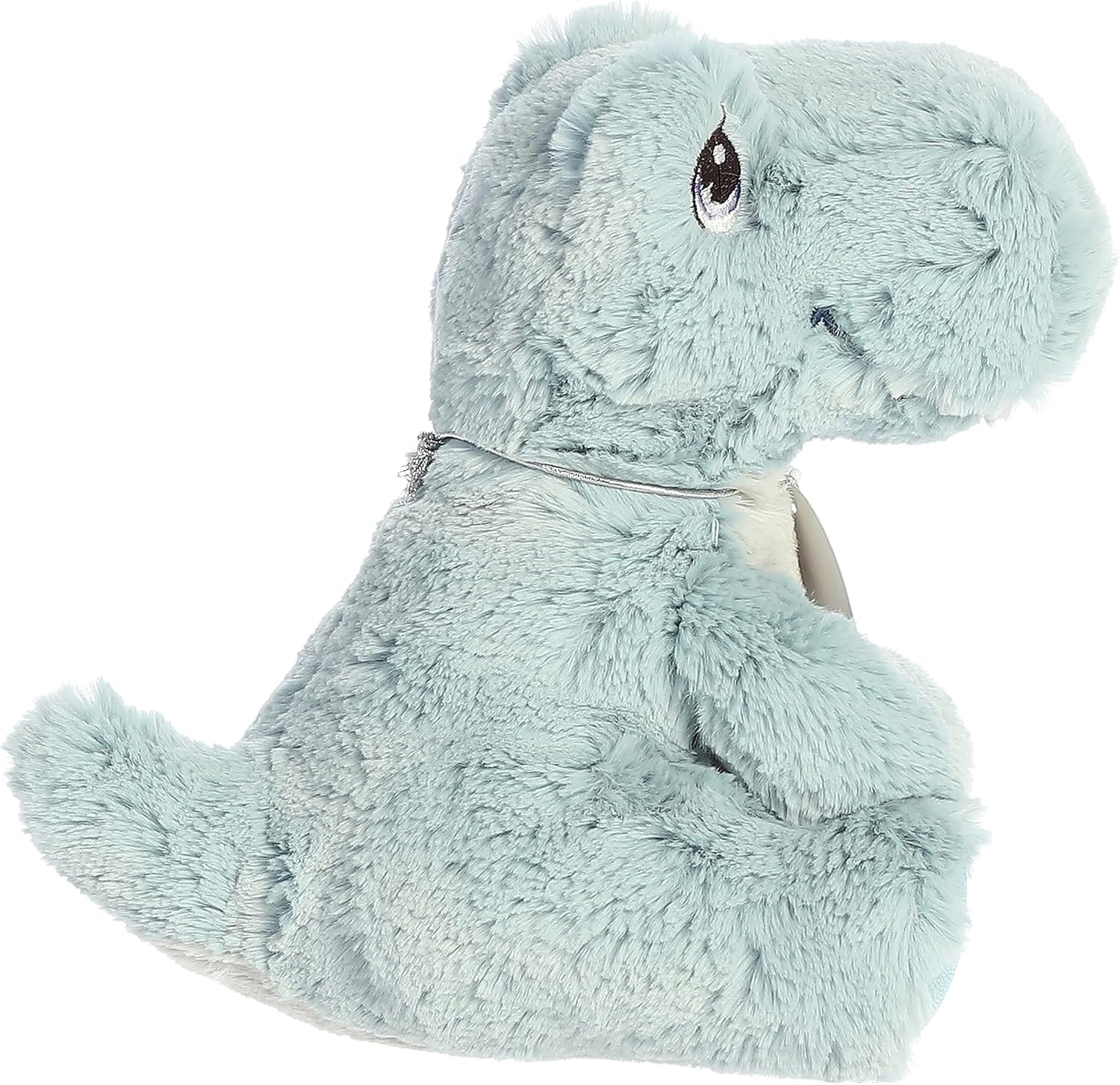 Aurora® Inspirational Precious Moments™ Taylor T-Rex Stuffed Animal - Cherished Memories - Enduring Comfort - Blue 8.5 Inches