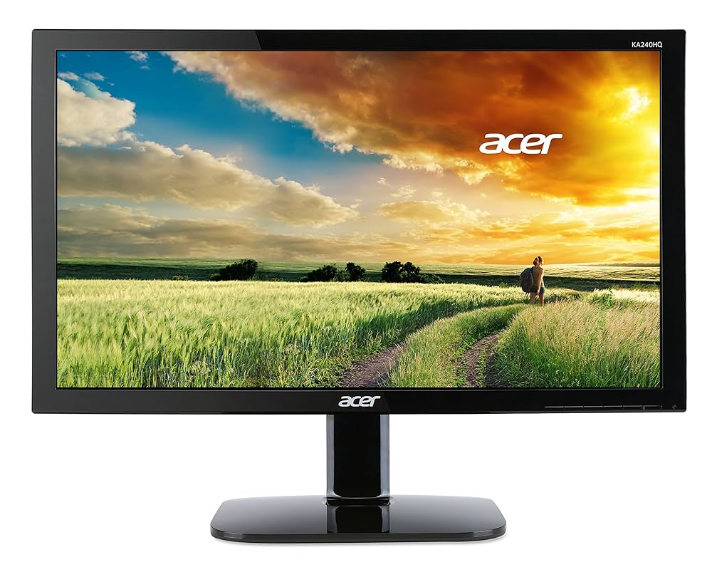 Acer KA240HQ 23.6-inch LED Backlit Computer Monitor : Amazon