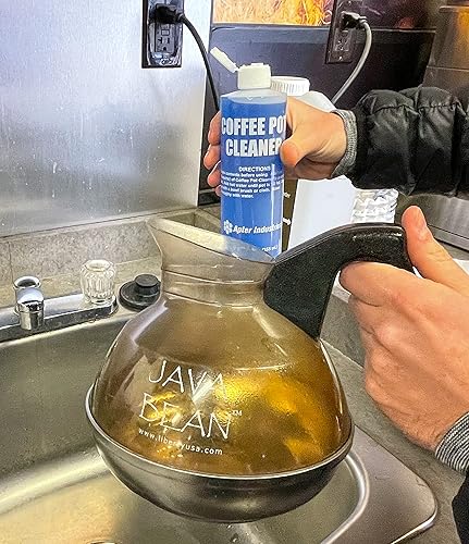 Miniatura 5 de Apter Industries Limpiador de cafetera, elimina las manchas de los fabricantes y garrafas, fuerza industrial, fácil de usar, sin fregar