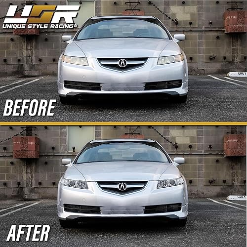 Miniatura 5 de USR DEPO 04-05 TL UPGRADE - Juego de montaje de faros delanteros con luces de esquina transparentes estilo ZKWR (izquierda + derecha) compatible con