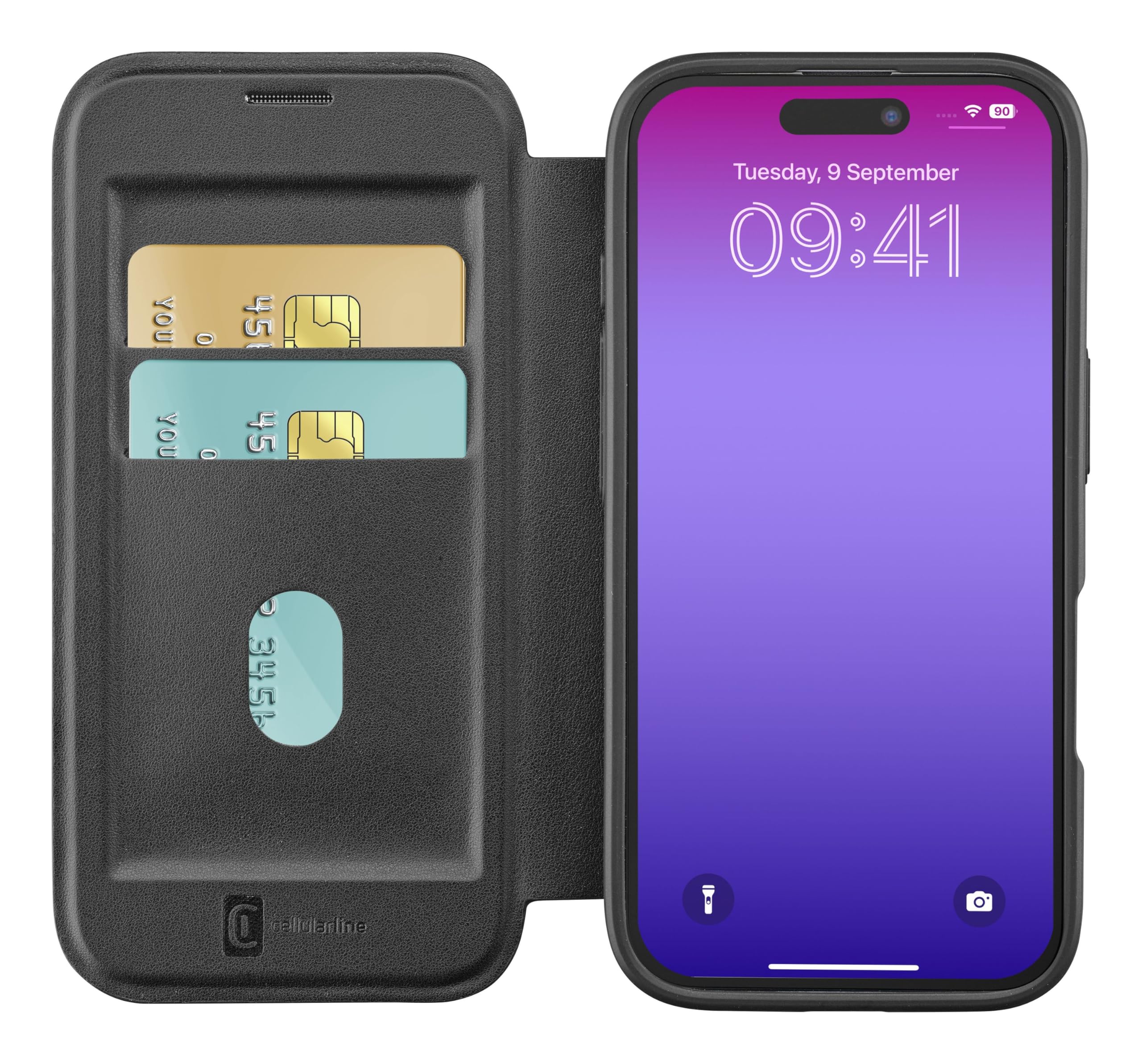 Amazon.co.jp: Cellularline ブランド iPhone 17 Pro Max ケース 手帳