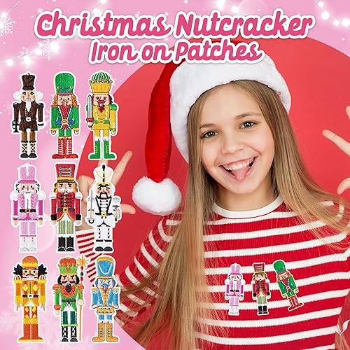 Miniatura 40 de 8 parches para planchar del día de San Patricio, trébol irlandés de la suerte, gnomo arcoíris, para coser, apliques bordados, verde de 4 hojas