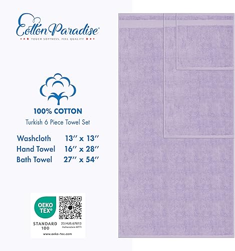 Miniatura 299 de Cotton Paradise - Juego de 4 toallas de mano para el baño de 100% algodón turco, suaves y absorbentes, color beige