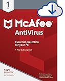 McAfee 2018 AntiVirus 1 PC [Online Code]