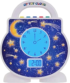 My Tot Clock (All-in-One Toddler Sleep Clock, Alarm Clock, White Noise, Timeout Timer, and Activity Timer