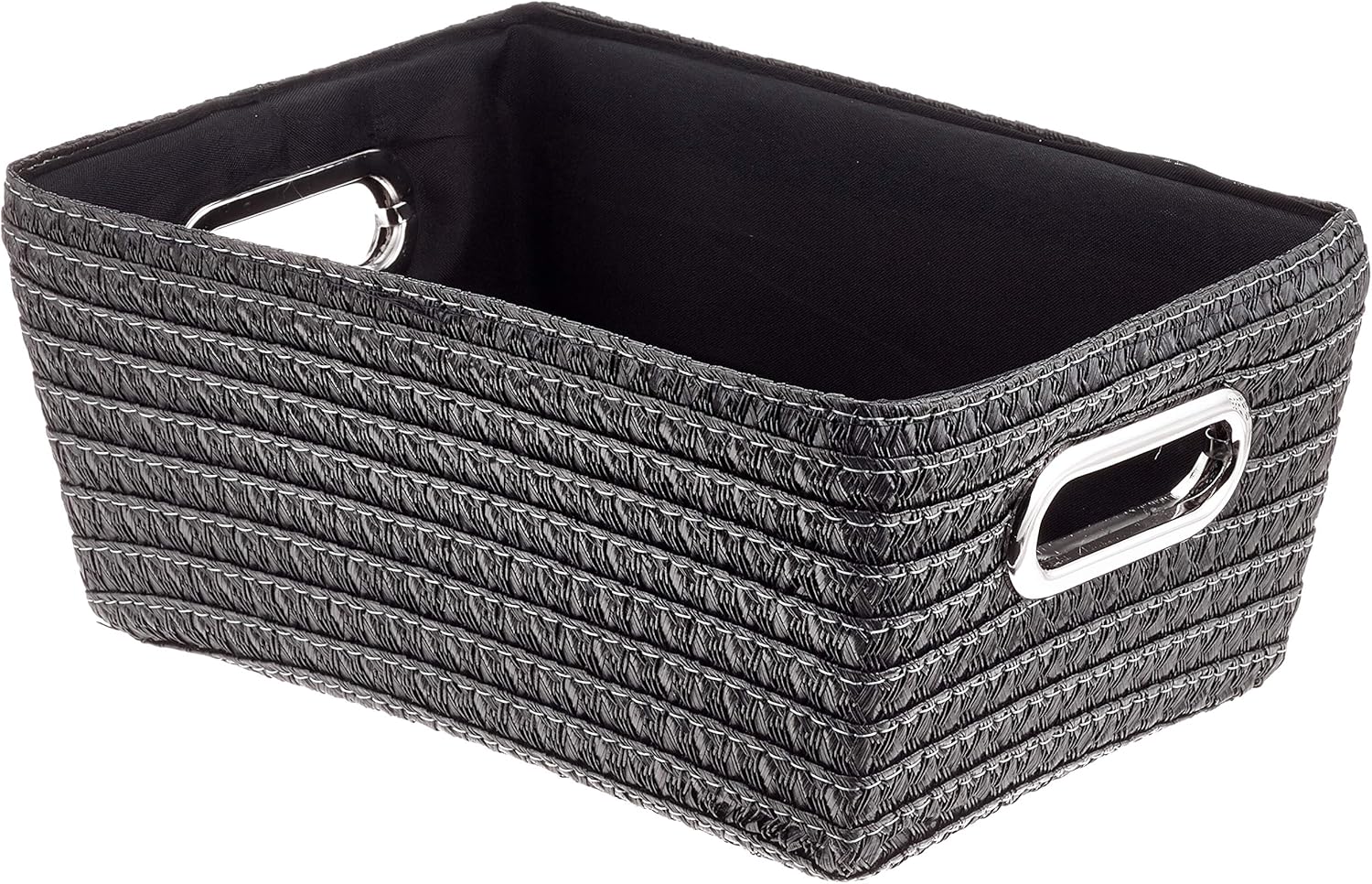 WENKO Storage Basket Black One Size
