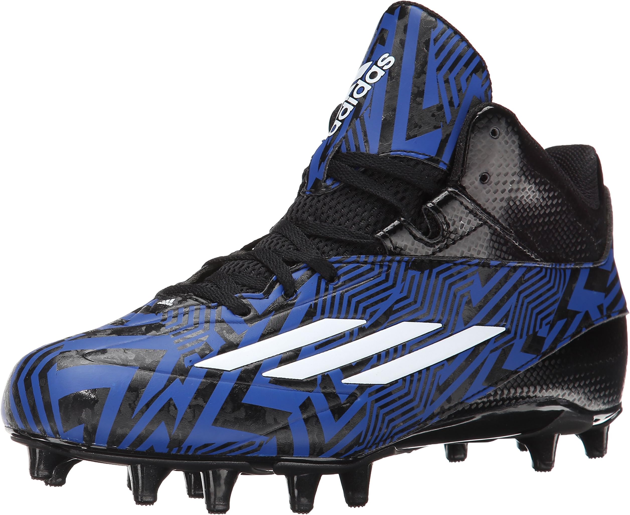 adidas Performance Men's Filthyspeed Mid Football Cleat, Black/White, 11.5 M US