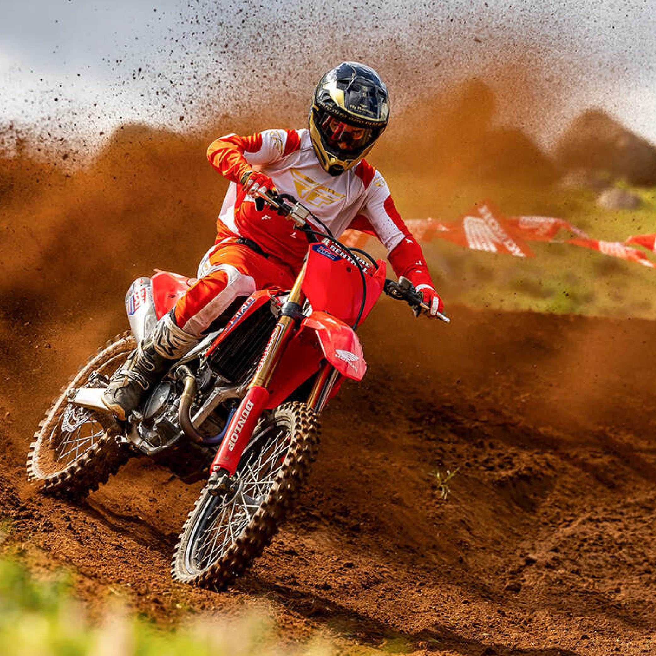 Polisport Honda CR125,CR250 - Modelles 2000-04 - CRF450R - 2003-04 - Kühlerlamellen Satz Weiß