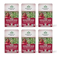 Vista 14 de Organic India - Té orgánico de Tulsi, té de hierbas, 18 bolsas de infusión. paquete de 6