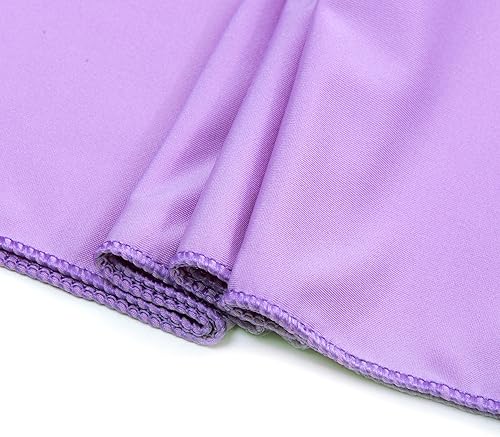 Vista 31 de MDS - Paquete de 25 bandas elásticas de elastano para silla sin hebilla, para decoración de bodas y eventos, color berenjena Berenjena,Azul