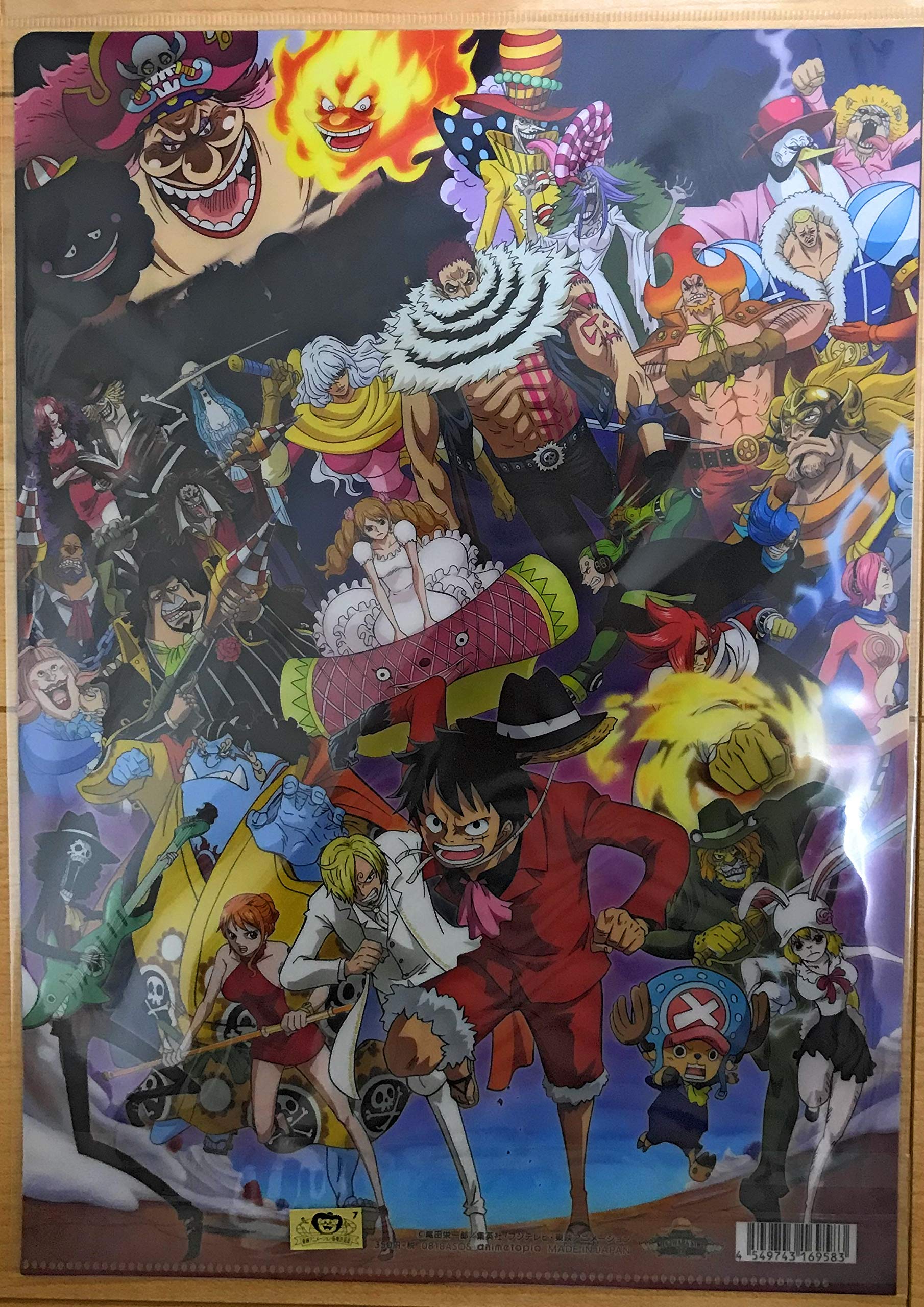 ワンピース　麦わらストア限定クリアファイル ☆ONEPIECE ワンピース 麦わらストア 限定 クリアファイル ロー