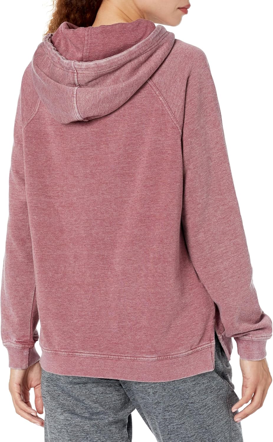 Blue 84 NCAA womens Ncaa Officially Licensed Women's Hooded Sweatshirt Burnout Vintage Scholar - Image 2