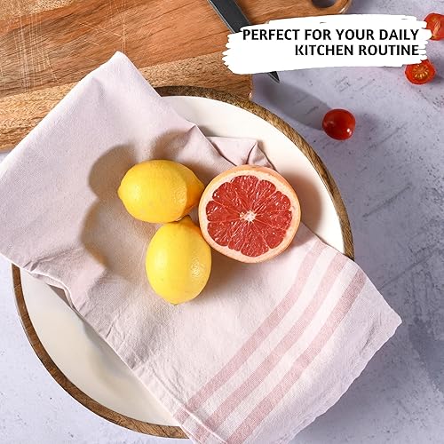 Miniatura 7 de Folkulture Toallas de cocina rosas con lazo para colgar, paños de cocina para decoración de cocina, toallas de mano de cocina o paños de cocina para