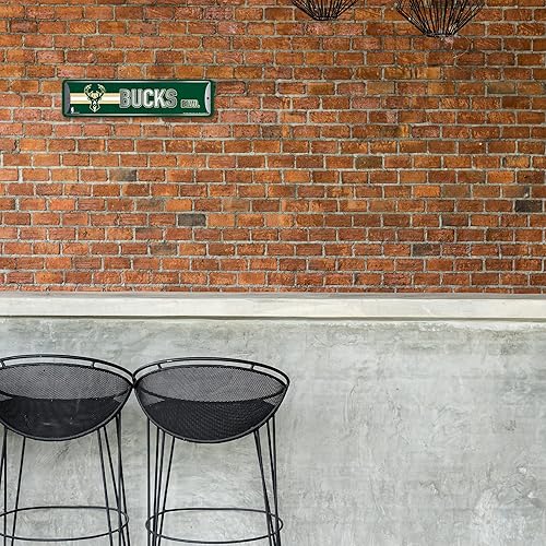 Vista 34 de Rico Industries NBA Basketball Metal Street Sign