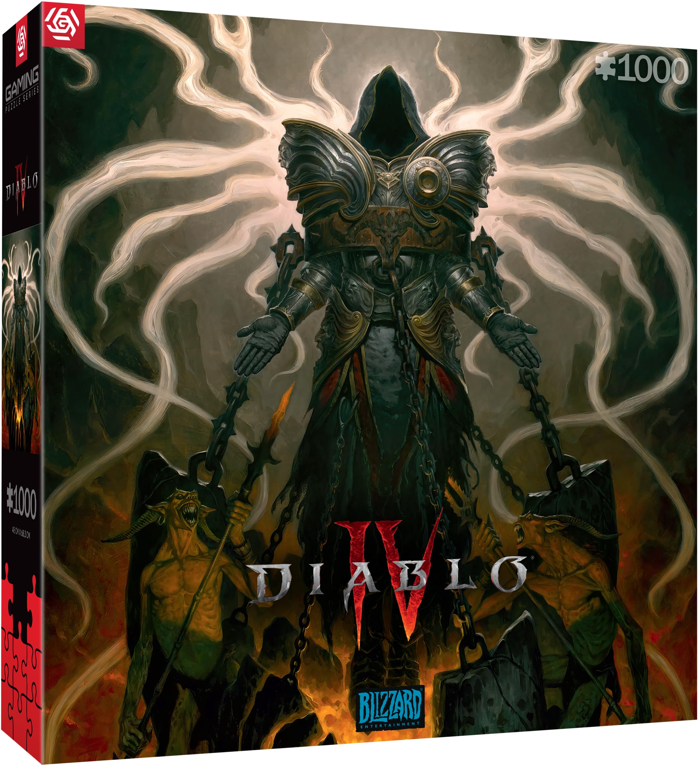 ディアブロ4　Diablo4　1000ピース ジグソーパズル Amazon.com: Diablo IV Inarius Gaming Jigsaw Puzzle, 1000 Piece