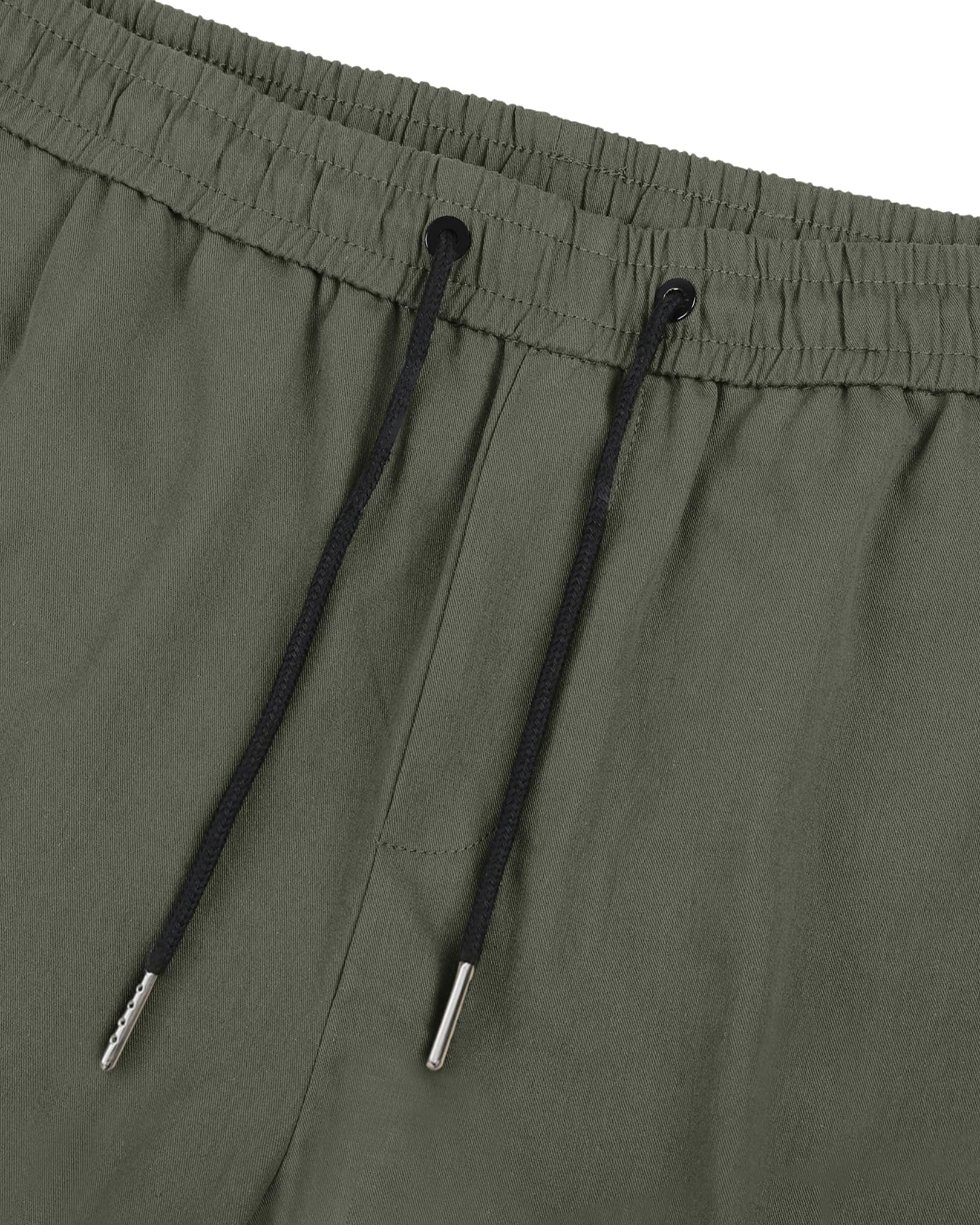 TARAINYA Pantaloncini Uomo Cargo Corti con 6 Tasche Coulisse Estivi Cotone Shorts