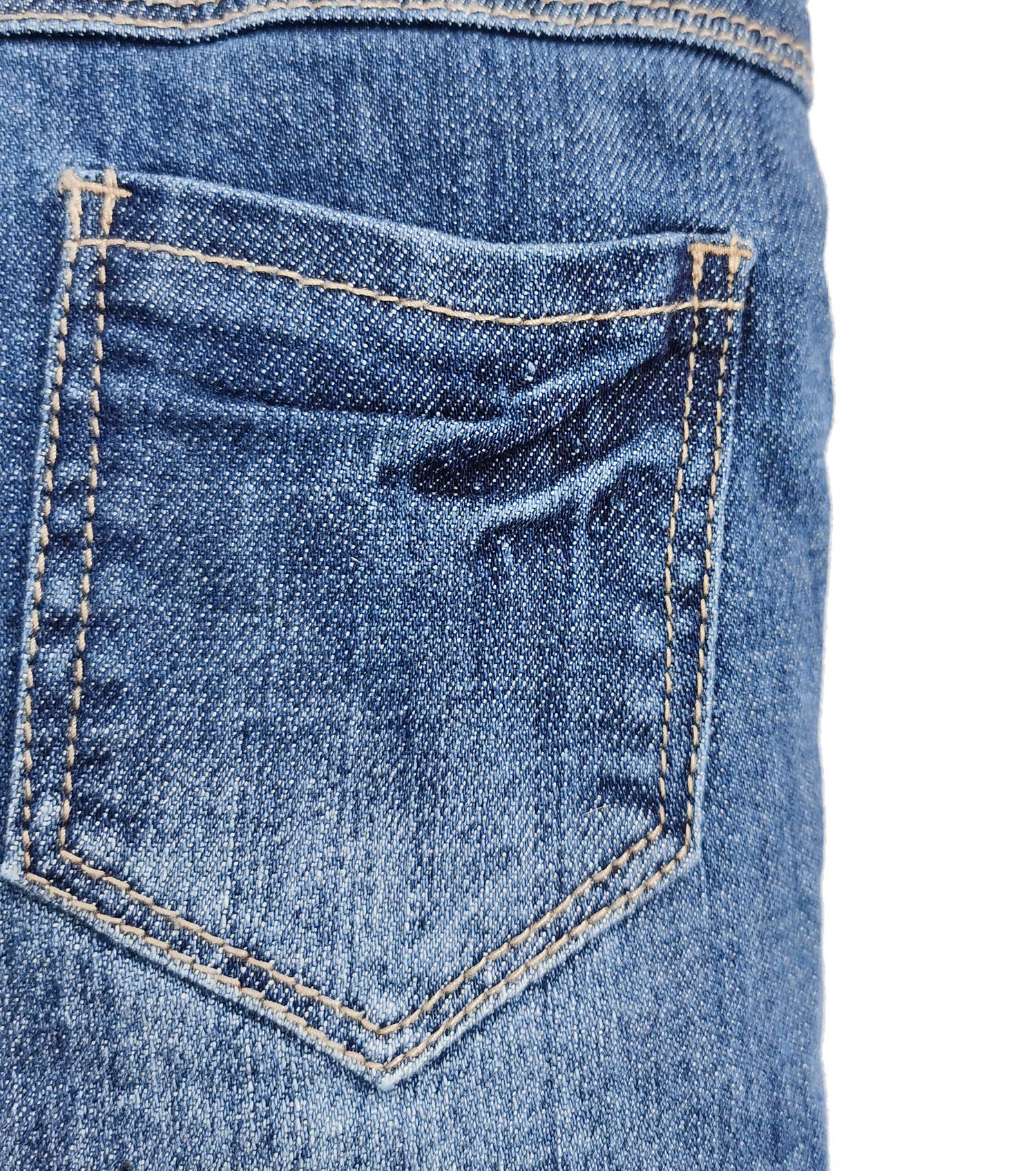 KIDSCOOL SPACE Salopette en jean pour bébé, petit pull en jean doux et mignon pour tout-petit