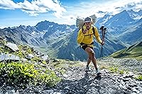 Vista 2 de MSR DynaLock Ascent Bastones de Trekking Plegables de Carbono para Backcountry