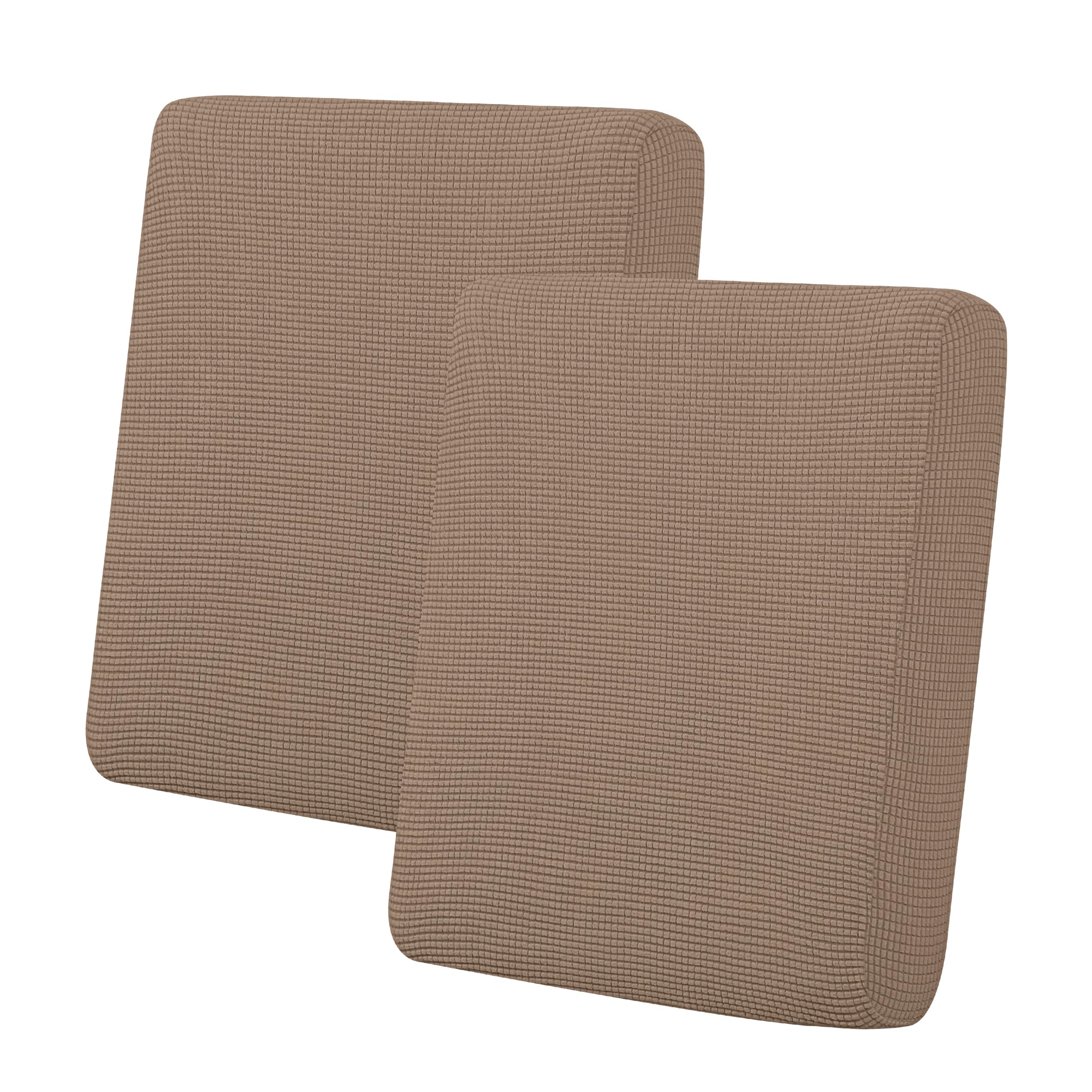 Easy-Going Stretch 2 Pieces Loveseat Couch Cushion Cover for 2 Seat