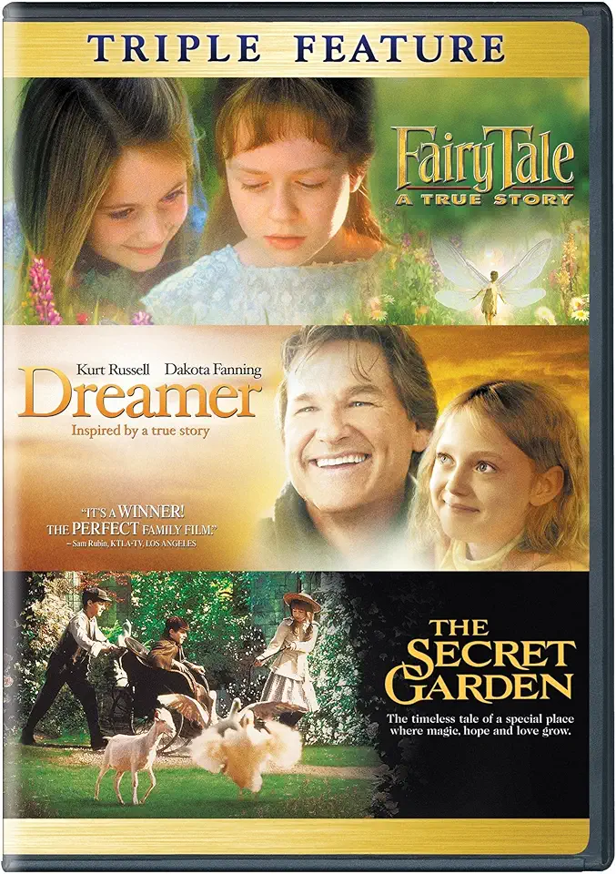 Fairytale: A True Story/Dreamer: Inspired by a True Story/Secret Garden (DVD) (Triple Feature)