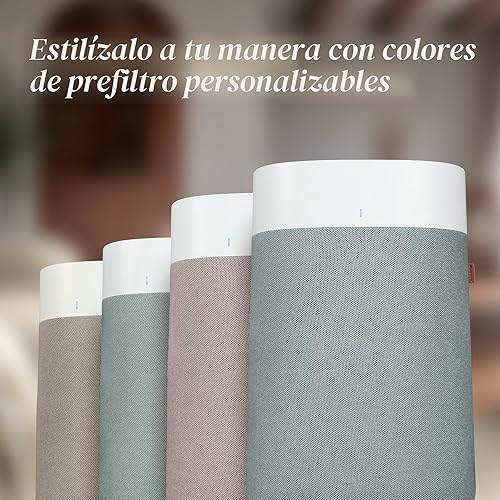 Miniatura 7 de BLUEAIR Purificadores de aire para habitaciones grandes, limpia 3,048 pies cuadrados en una hora, limpiador de aire inteligente HEPASilent