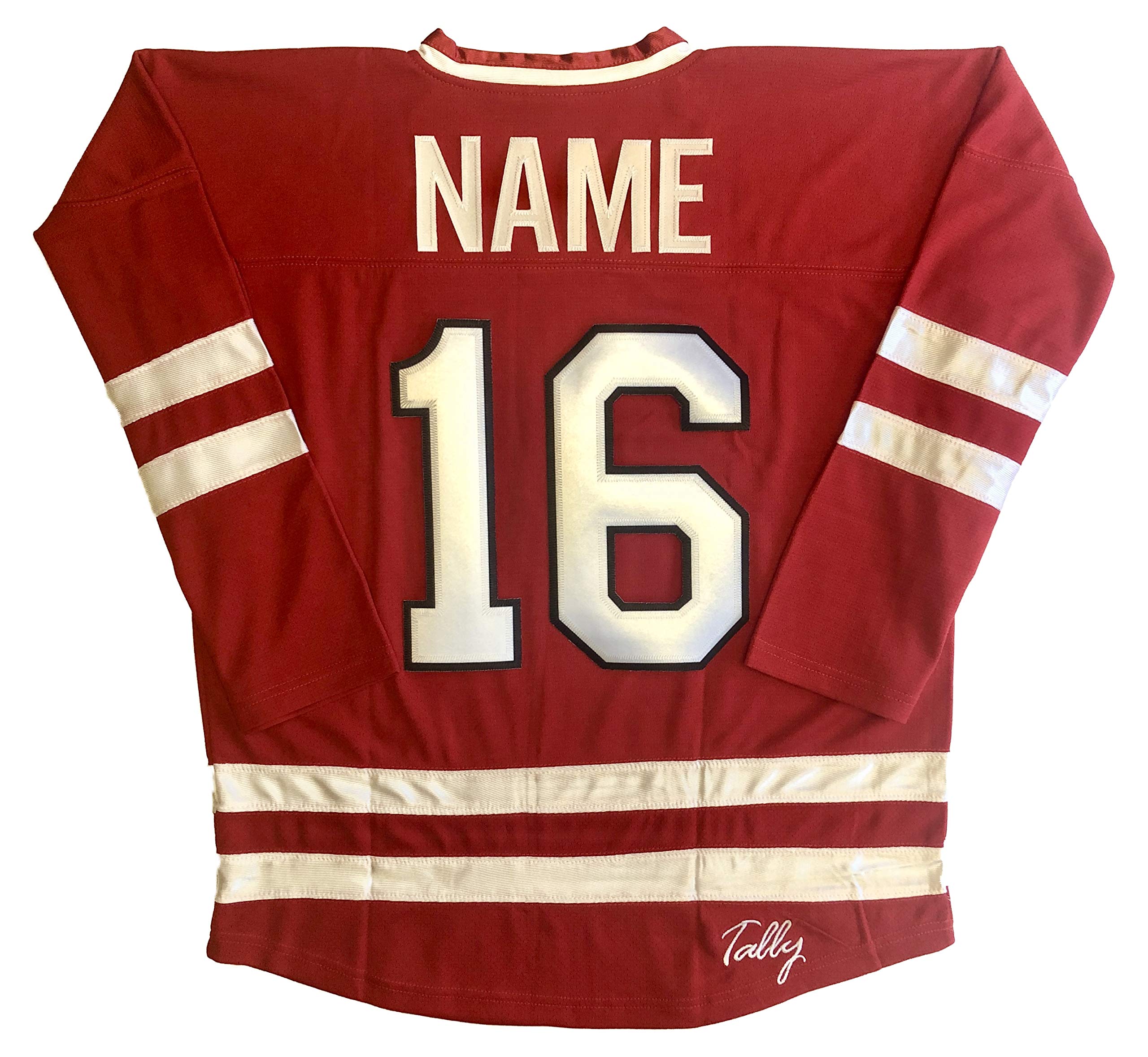 Team Canada Hockey Jerseys - We Customize with Your Name and Number (Red, Adult XXL)