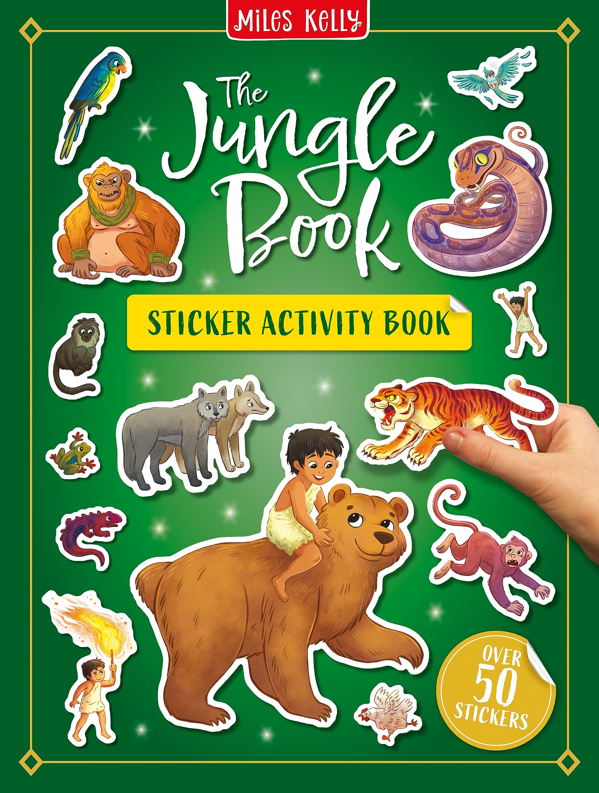 The Jungle Book Sticker Activity Book: The interactive story adventure sticker book perfect for children ages 5+