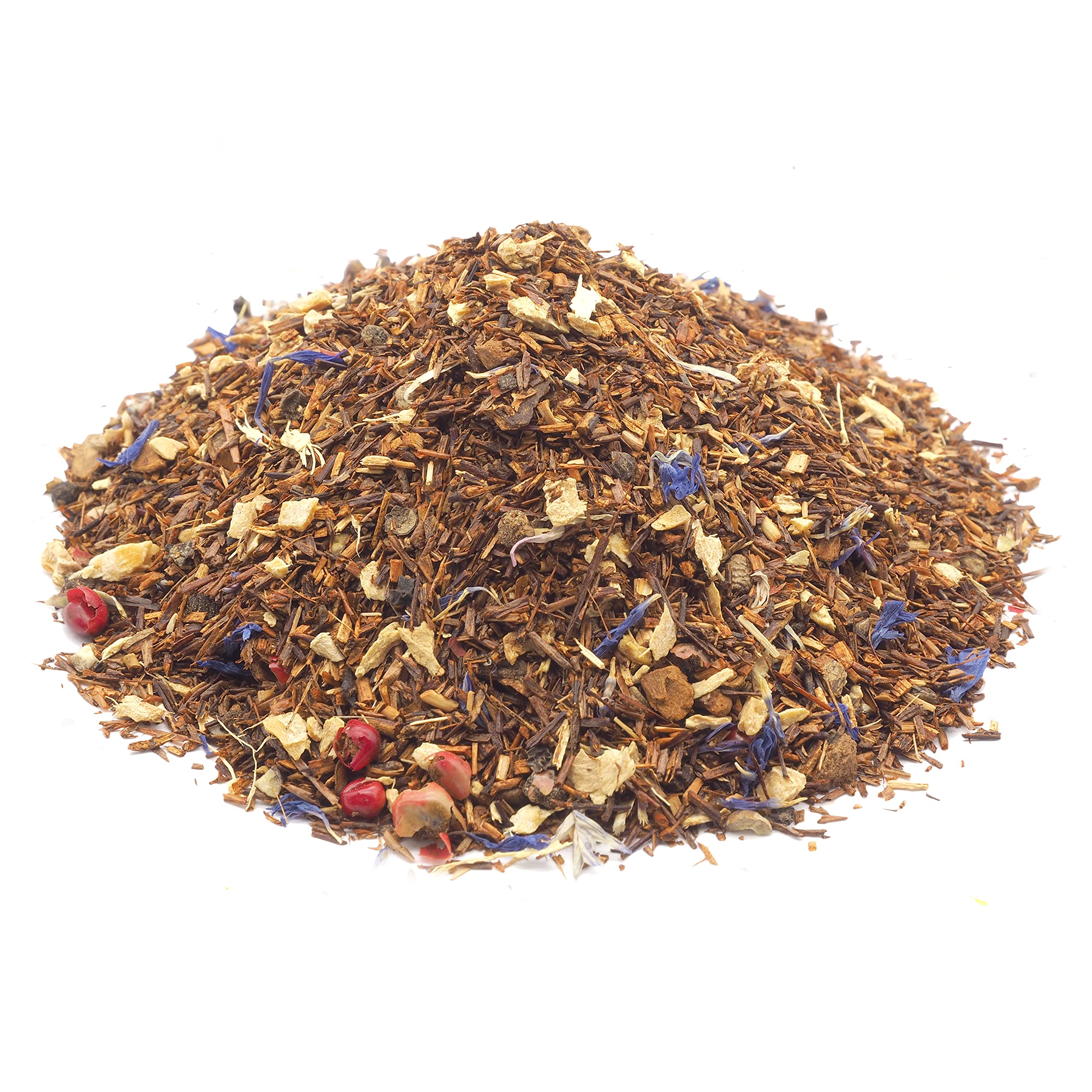 Kräutertee Chai Zanzibar mit Vanille-Kardamom-Geschmack, zimtig, würzig, vanillig, frisch abgefüllt