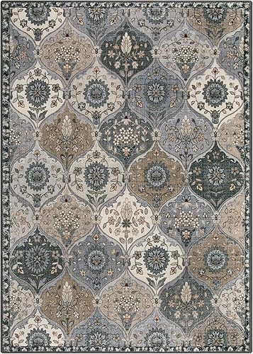 Vista 295 de Lahome - Alfombra de marroquí tejida, alfombra para cocina, pasillo, antideslizante, pasillo para entrada, pasillo de lavadero, dormitorio, 91 x 152