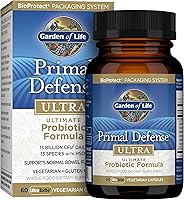 Vista 8 de Garden of Life, alimento saludable probiótico, suplemento. Defensa primera, HSO probiótico fórmula suplementos dietéticos, 216 cápsulas