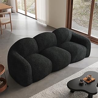 JACH Small Minimalist Sofa for Apartment, Modern Comfy Upholstered Sofas...
