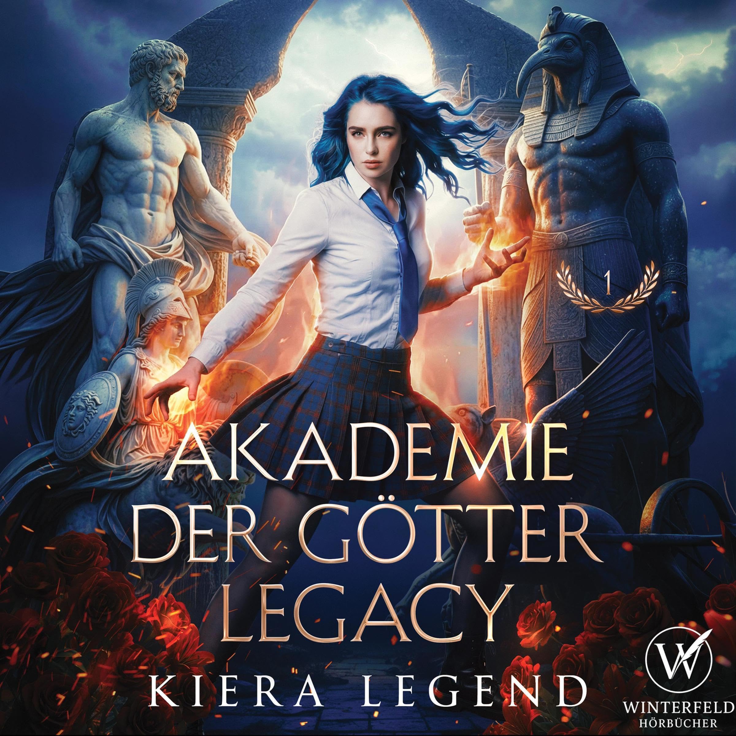 Cover art for Die Akademie der Götter Legacy: Band 1