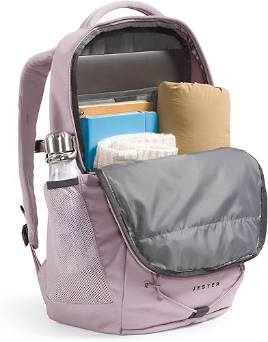 Miniatura 5 de THE NORTH FACE - Mochila para uso diario de mujer Jester para laptop, púrpura grisáceonegro TNF, talla única