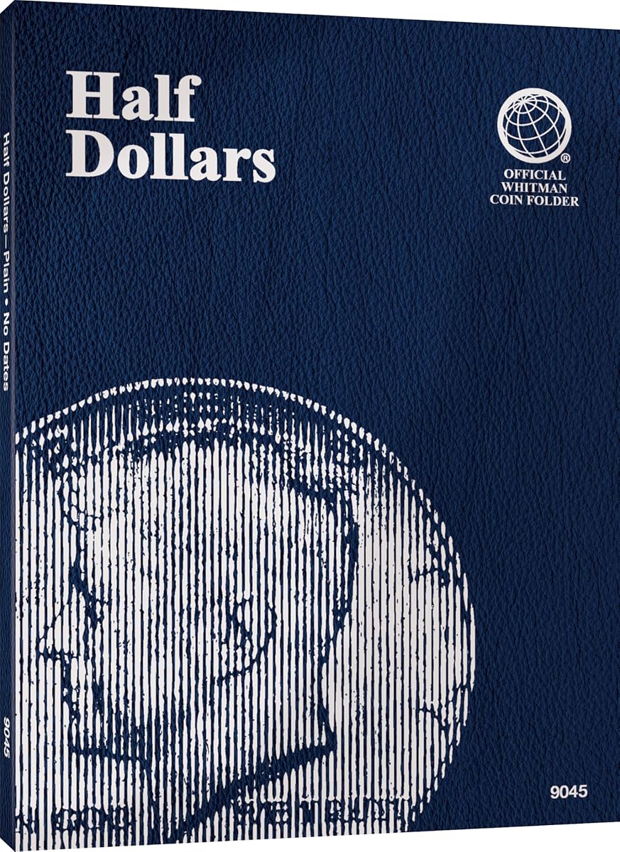 Carpeta oficial de monedas Whitman® - Medio dólar estadounidense: simple, sin fechas