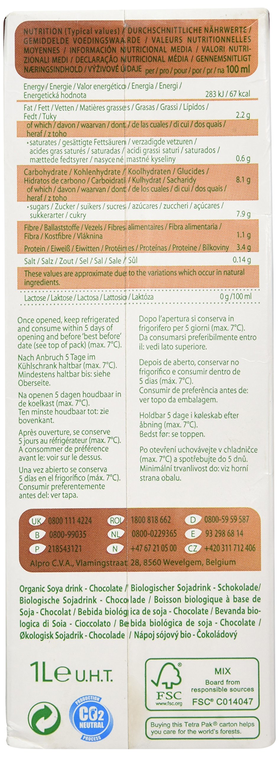 Provamel Bebida de soja Choco 1 litro