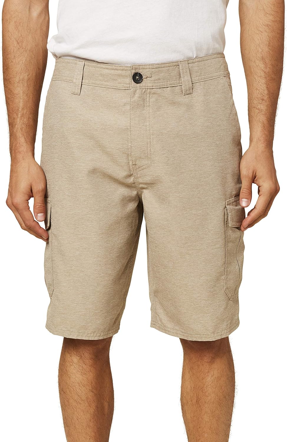 O'NEILL Mens Hybrid Series Fixed Waist 21 Inch Khaki/Ranger Cargo 28