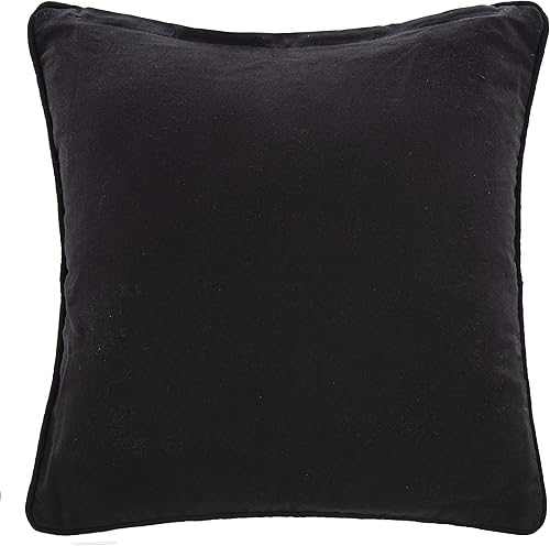Miniatura 3 de SAFAVIEH Home Midnight - Almohada decorativa marroquí de 20 pulgadas, color negro y marfil