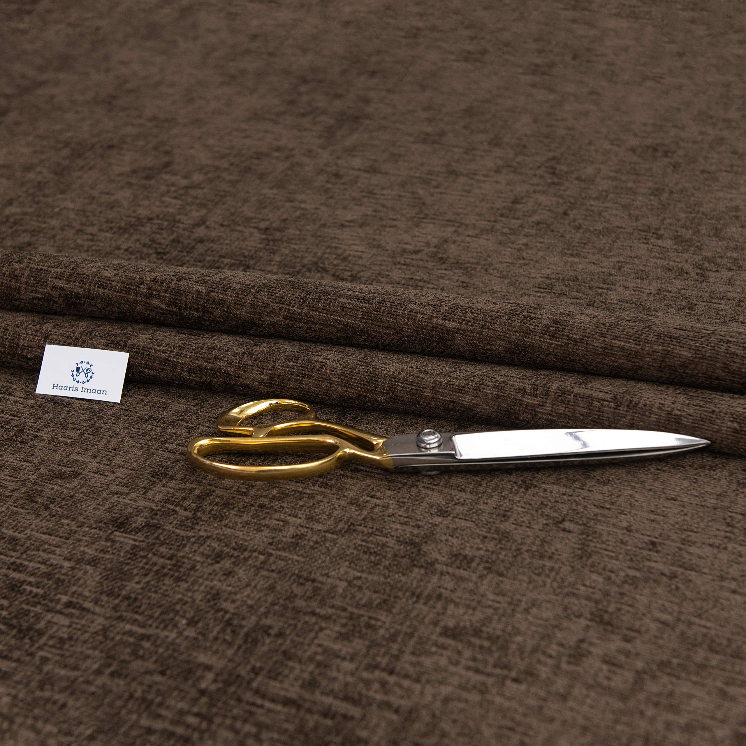 Buy Haaris Imaan Soft Plain Chenille Velvet Upholstery Fabric Fire