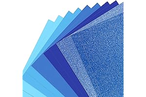 Shindel Blue Green Cardstock, 34-Sheet Pack