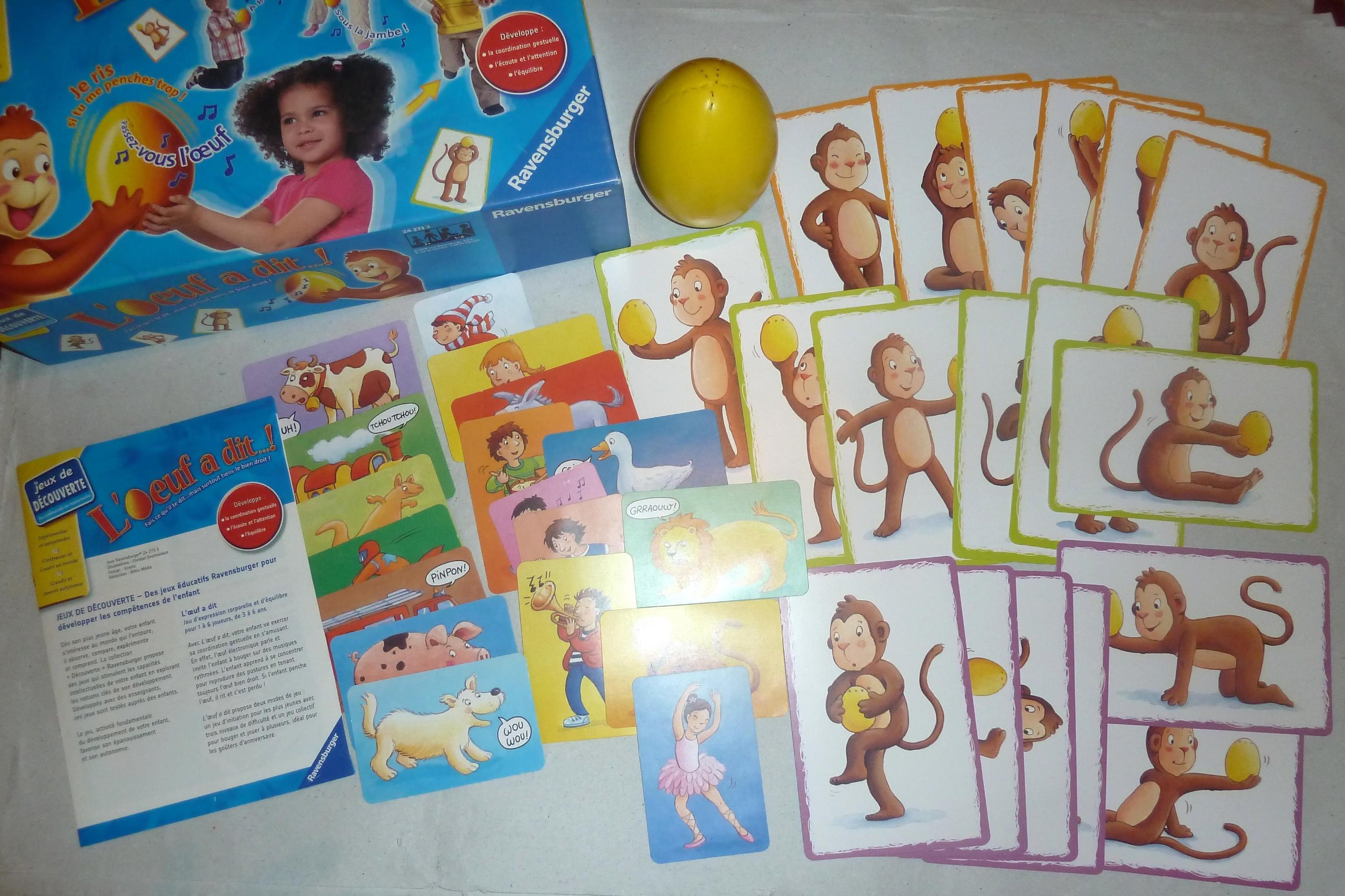 Ravensburger - 24273 - Jeu Educatif - L'Oeuf a dit…!