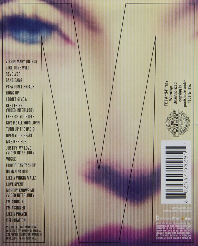 MDNA ワールド・ツアー [DVD] rdzdsi3 Amazon.com: MDNA World Tour: CDs & Vinyl