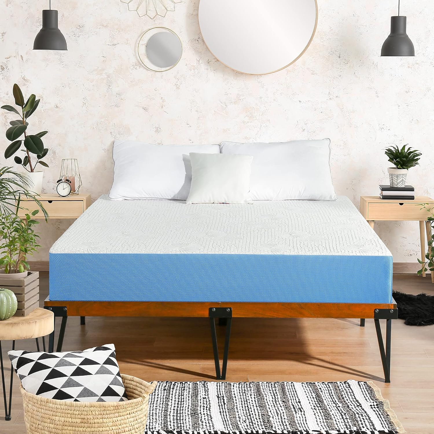 Buy PrimaSleep 6 Inch Gel Infused Superior highDensity Memory Foam Mattress, CertiPURUS