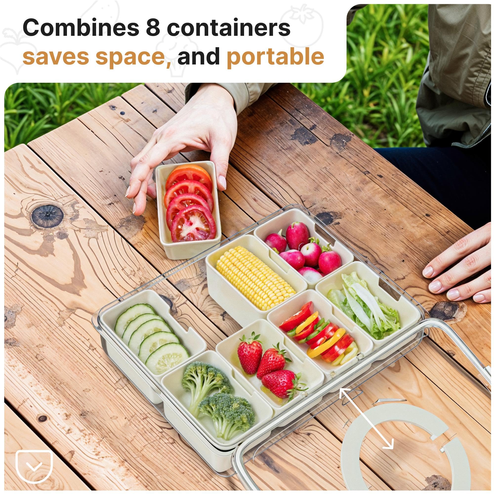 Amazon｜UnityProtect スナックルボックスコンテナ 蓋&ハンドル