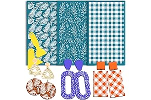 Juome Silk Screen Stencils for Polymer Clay