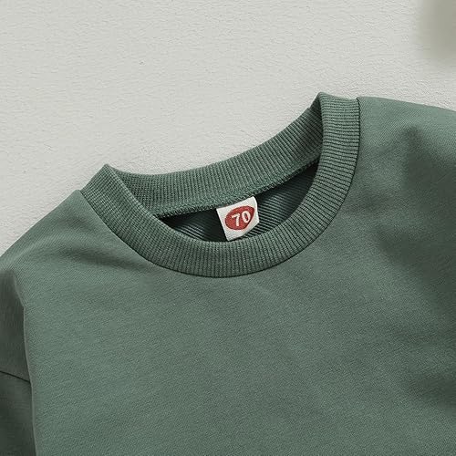 Miniatura 3 de Sudadera unisex para bebé niño y niña, mameluco de burbujas de manga larga con bolsillo, suéter cálido, ropa de otoño e invierno