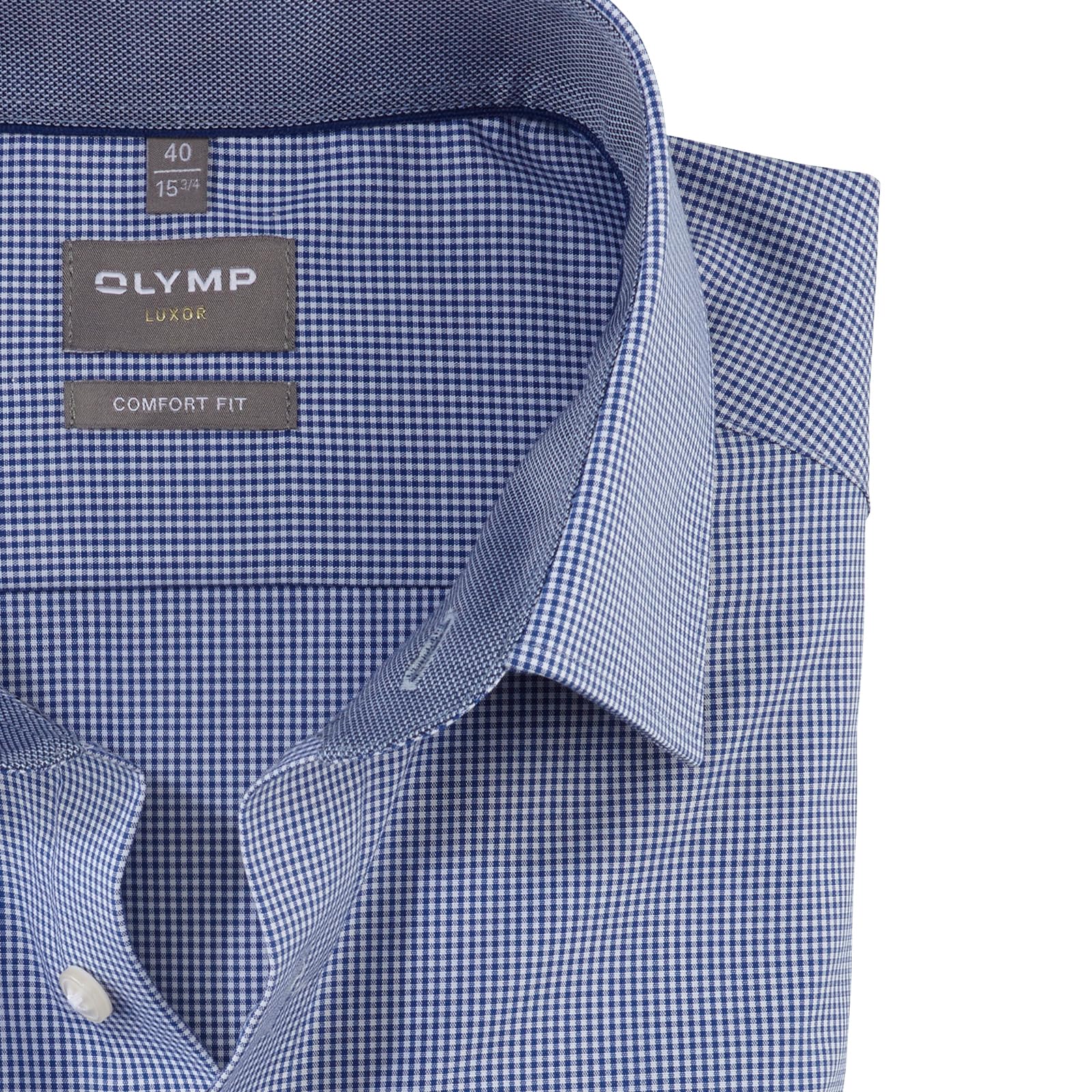 OLYMP Luxor comfort fit Hemd Langarm Karo