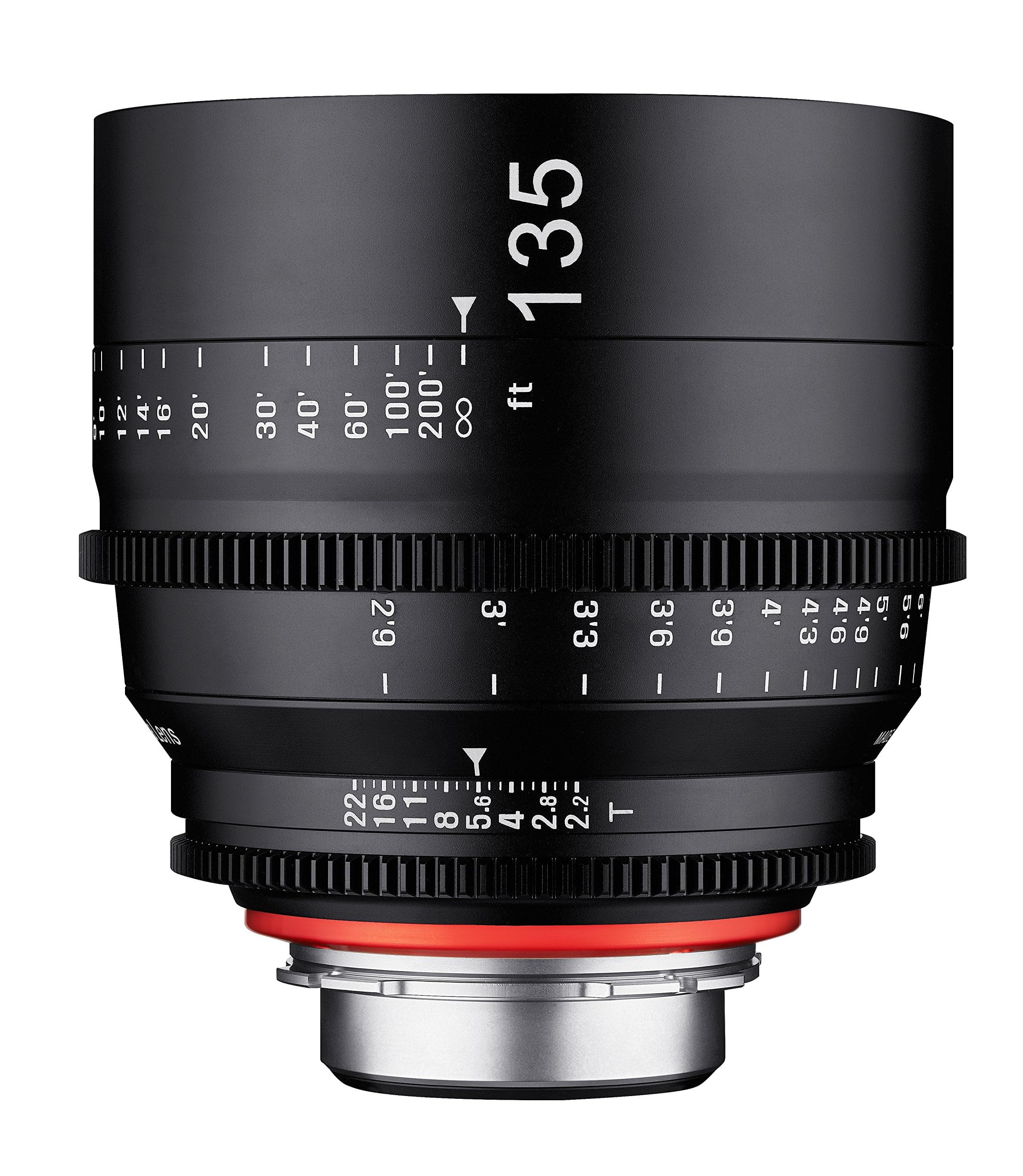 Amazon | Rokinon Xeen 135mm T2.2 プロフェッショナルシネレンズ