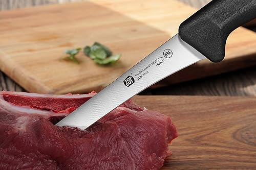 Miniatura 7 de Cangshan Top Cut P2 Series 1022056 Cuchillo deshuesador de acero sueco 14C28N, 6 pulgadas