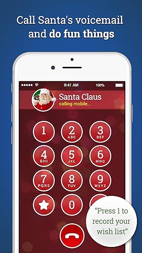 A Call From Santa! Request a call, use his voicemail or send a text